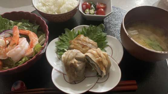【RECIPE】Shiitake Mushroom Rolls with Ume & Shiso